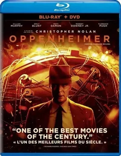Oppenheimer 2023 Blu-ray & DVD | Historical Drama Movie | Latest Release