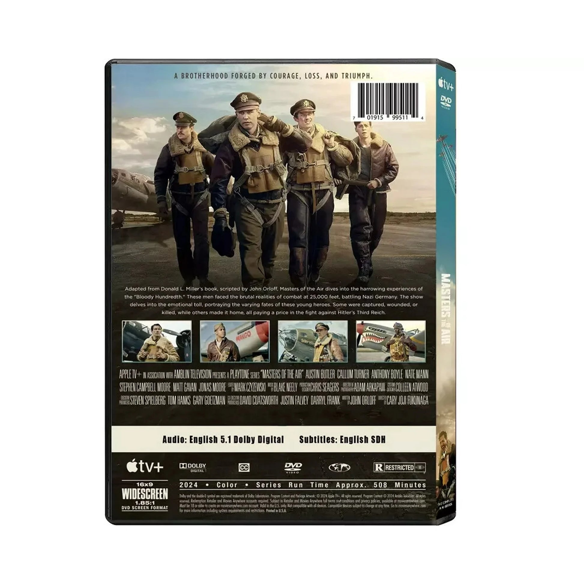 Masters of the Air DVD | WWII War Drama Series by Amblin Television & Spielberg