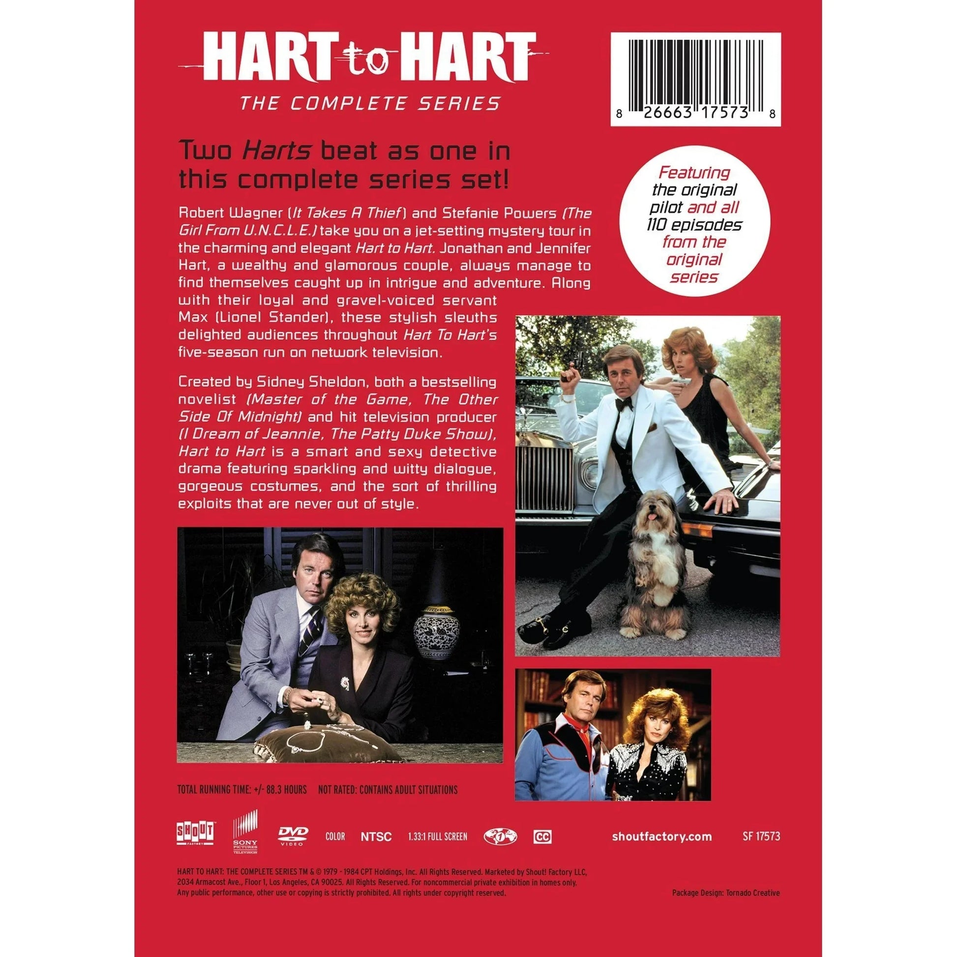 Hart to Hart Complete Series DVD – Full Classic Crime Drama Collection