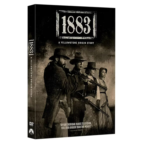1883 Yellowstone Origin Story DVD 2022 4-Disc Set Region 1 New & Sealed