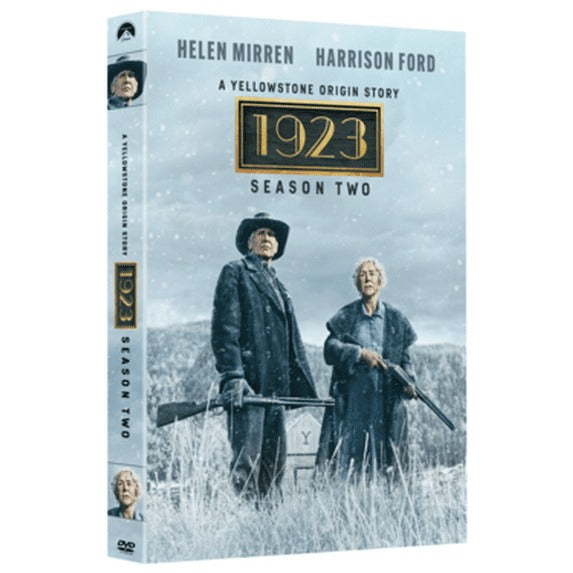 1923 Season 2 DVD – Yellowstone Prequel Starring Harrison Ford & Helen Mirren