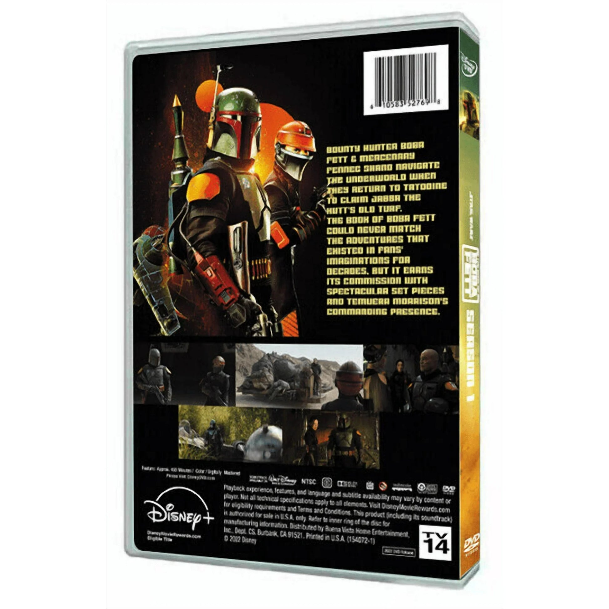 The Book of Boba Fett Season 1 DVD – Complete Star Wars Series | Action Adventure