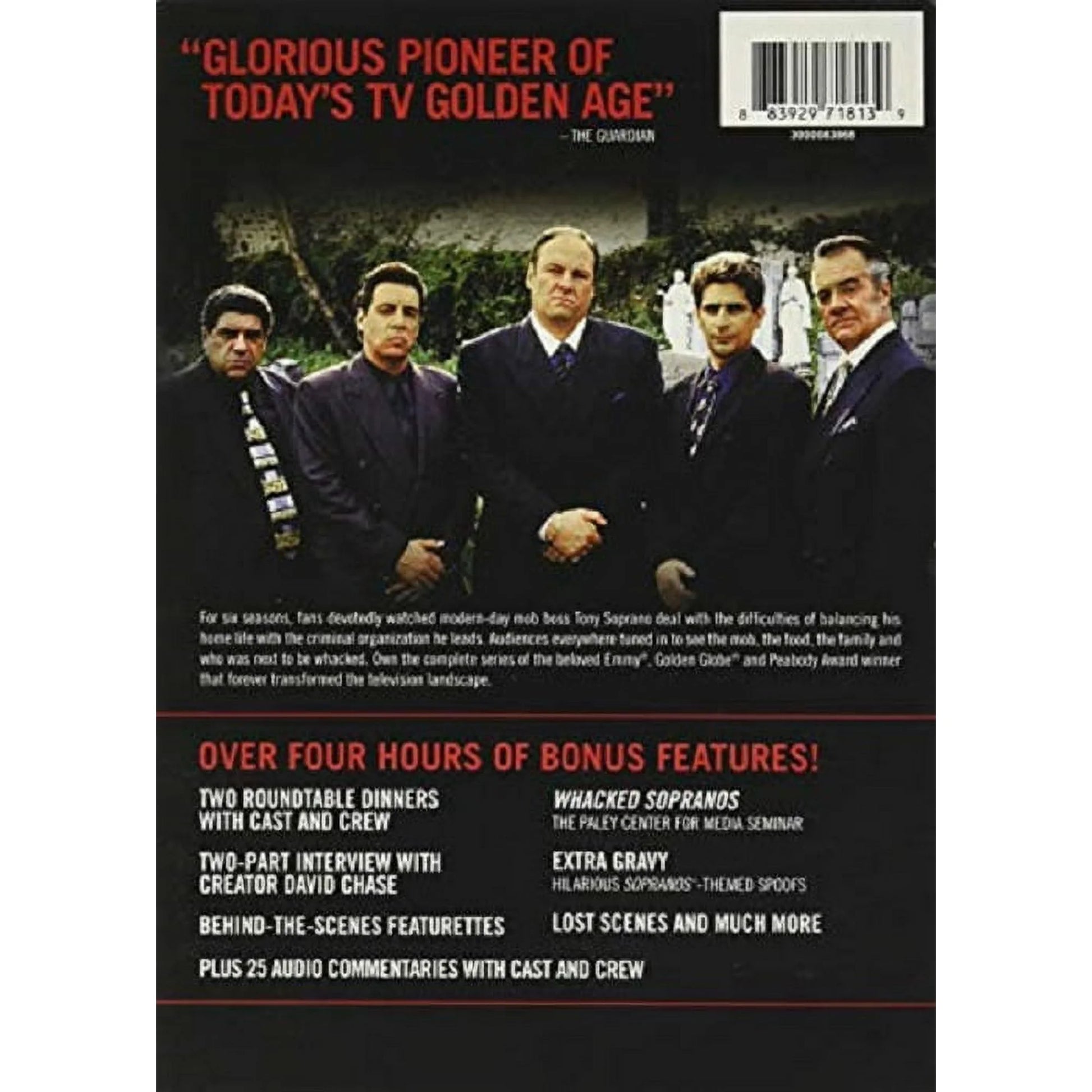 The Sopranos: The Complete Series (DVD, Region 1) 28-Disc Box Set – New & Sealed