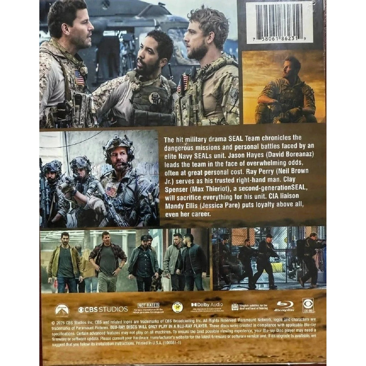 SEAL Team Complete Series Blu-ray | Seasons 1-7 Full Military Drama Collection