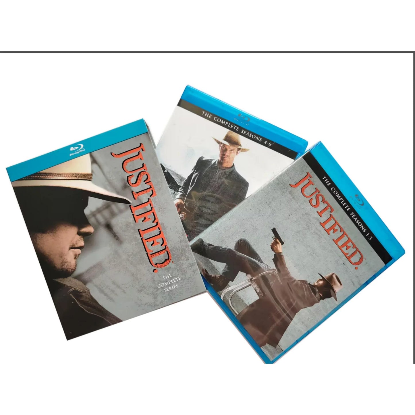 Justified: The Complete Series Season 1-6 Blu ray | Full Seasons Box Set Crime Drama Collection