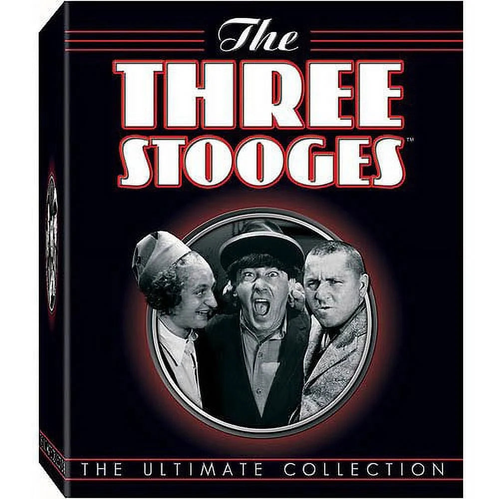 The Three Stooges Ultimate Collection DVD Box Set | Classic Comedy Shorts Set