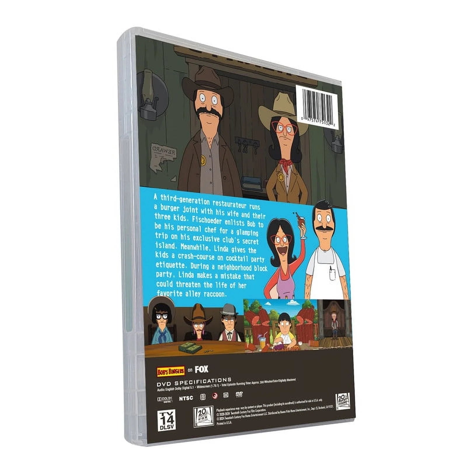 Bob's Burgers Season 14 (DVD) | Hilarious Animated Comedy with the Belcher Family