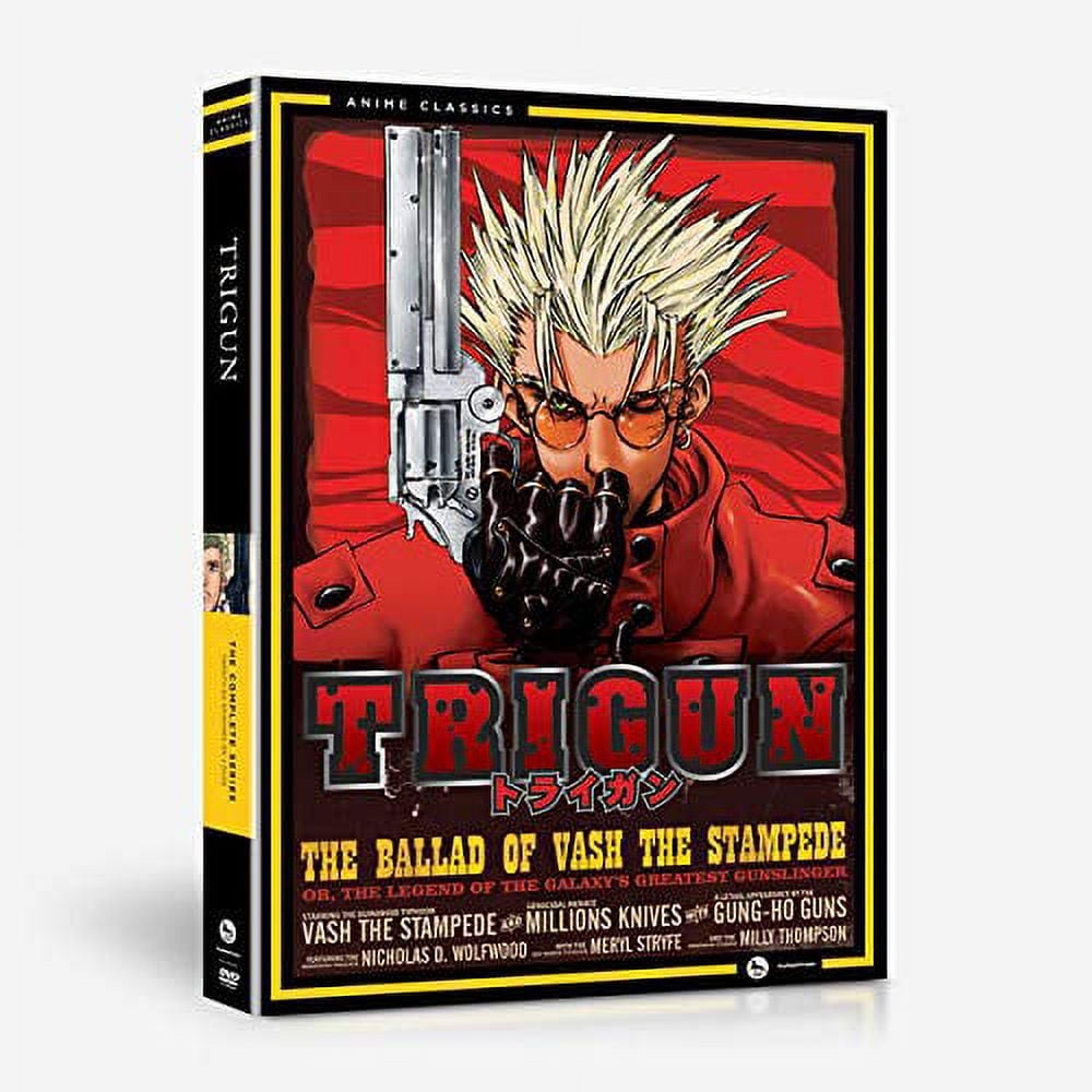 Trigun Complete Series DVD – Classic Anime by Funimation | All 26 Episodes