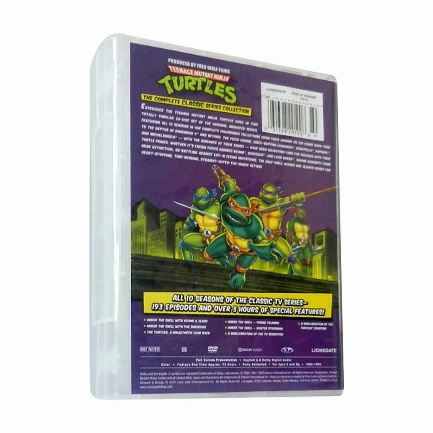 Teenage Mutant Ninja Turtles Complete Classic Series DVD Collection – Buy Now