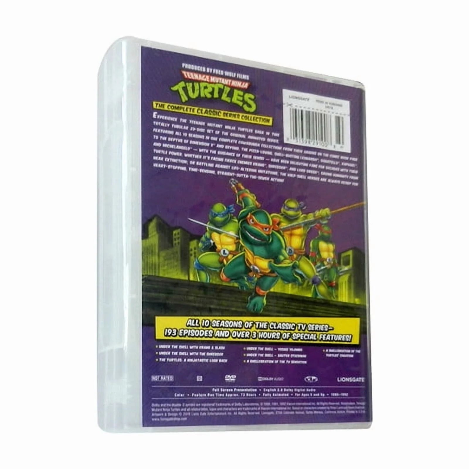 Teenage Mutant Ninja Turtles Complete Classic Series DVD Collection – Buy Now