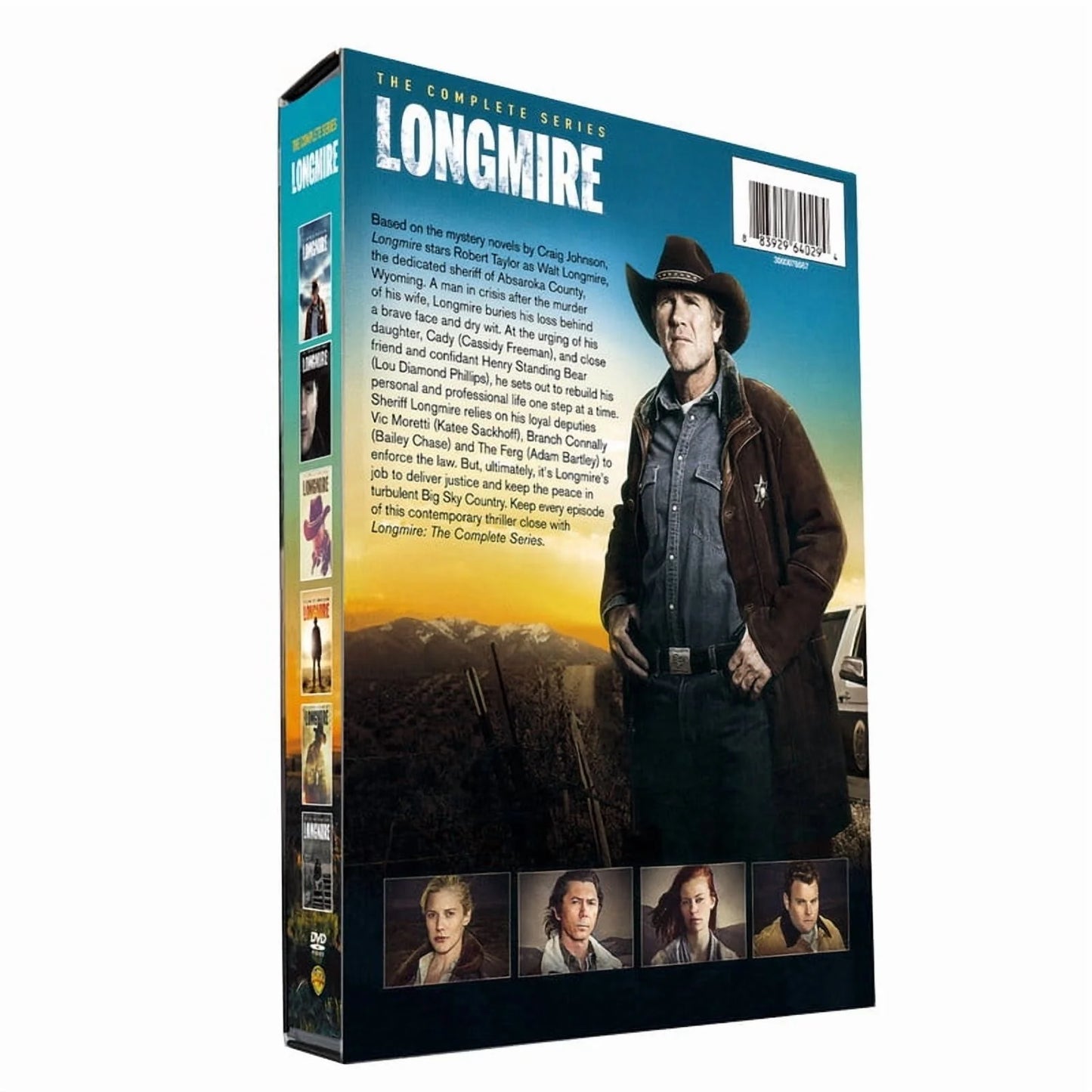 Longmire Complete Series DVD Box Set – All Seasons 1-6 Full Crime Drama Collection