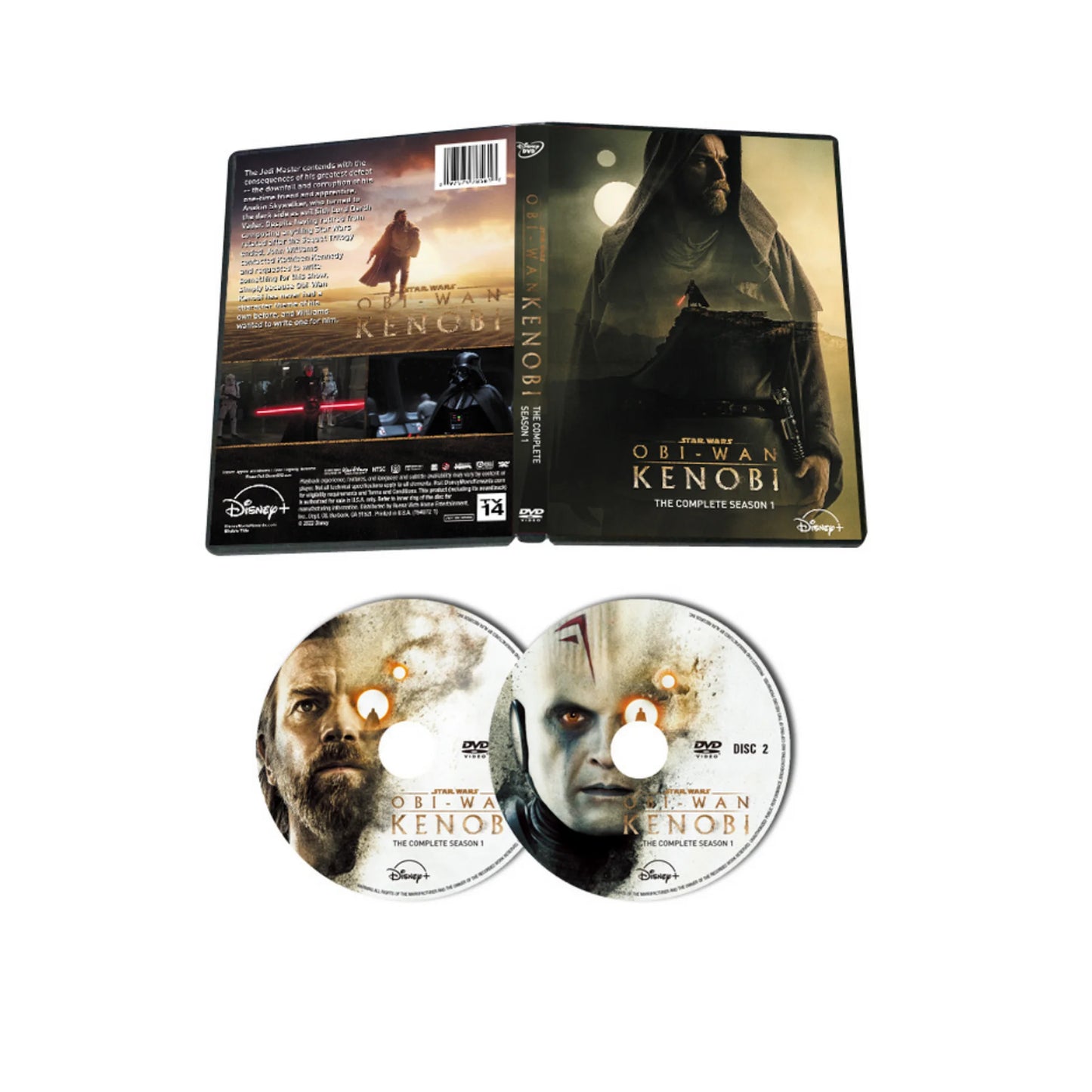 Star Wars Obi-Wan Kenobi Season 1 (DVD) – Epic Star Wars Series for Fans