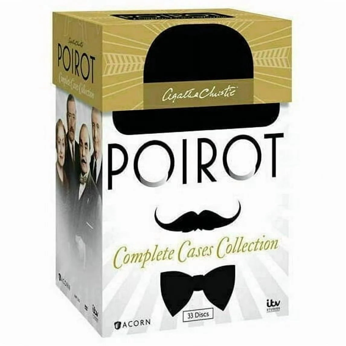 Agatha Christie’s Poirot Complete Collection DVD – Full Mystery Series Set