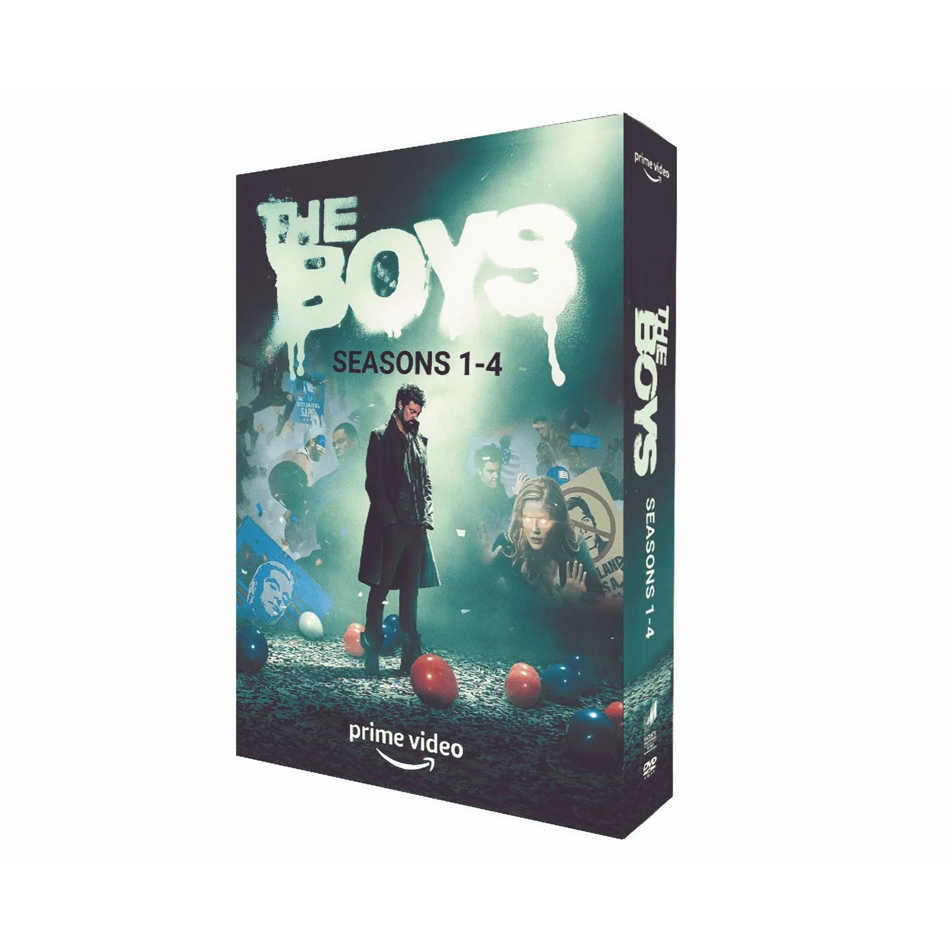 The Boys Complete Series Seasons 1-4 DVD | All Episodes Box Set | Superhero Drama