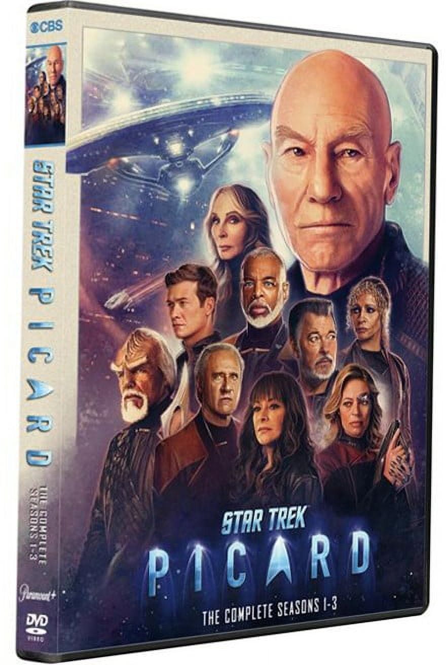Star Trek Picard Seasons 1-3 DVD – Complete Sci-Fi Series Collection