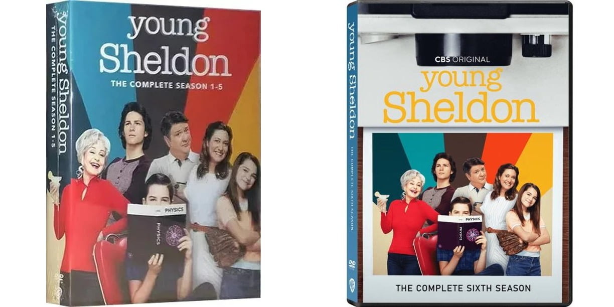 Young Sheldon Complete Series 1-6 DVD | Region 1 Box Set, Comedy TV Show