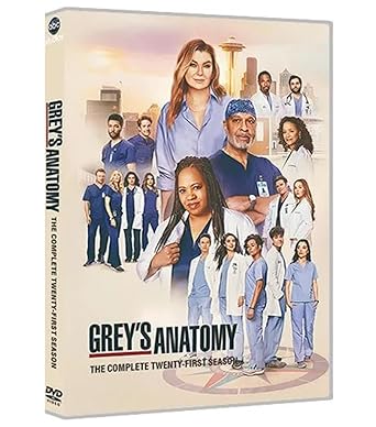 Grey’s Anatomy Season 21 DVD | Complete Latest Season of Medical Drama Series