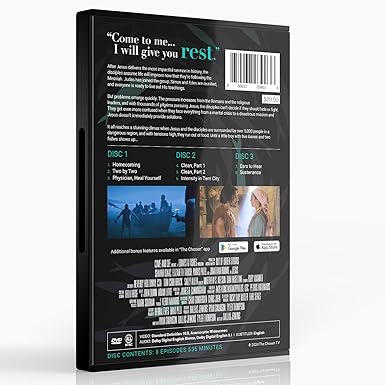 The Chosen Season 3 DVD | Complete Season 3 Full DVD Set for Fans & Collectors