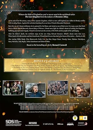 The Last Kingdom Complete Series Blu ray – All Seasons Box Set, Historical Drama