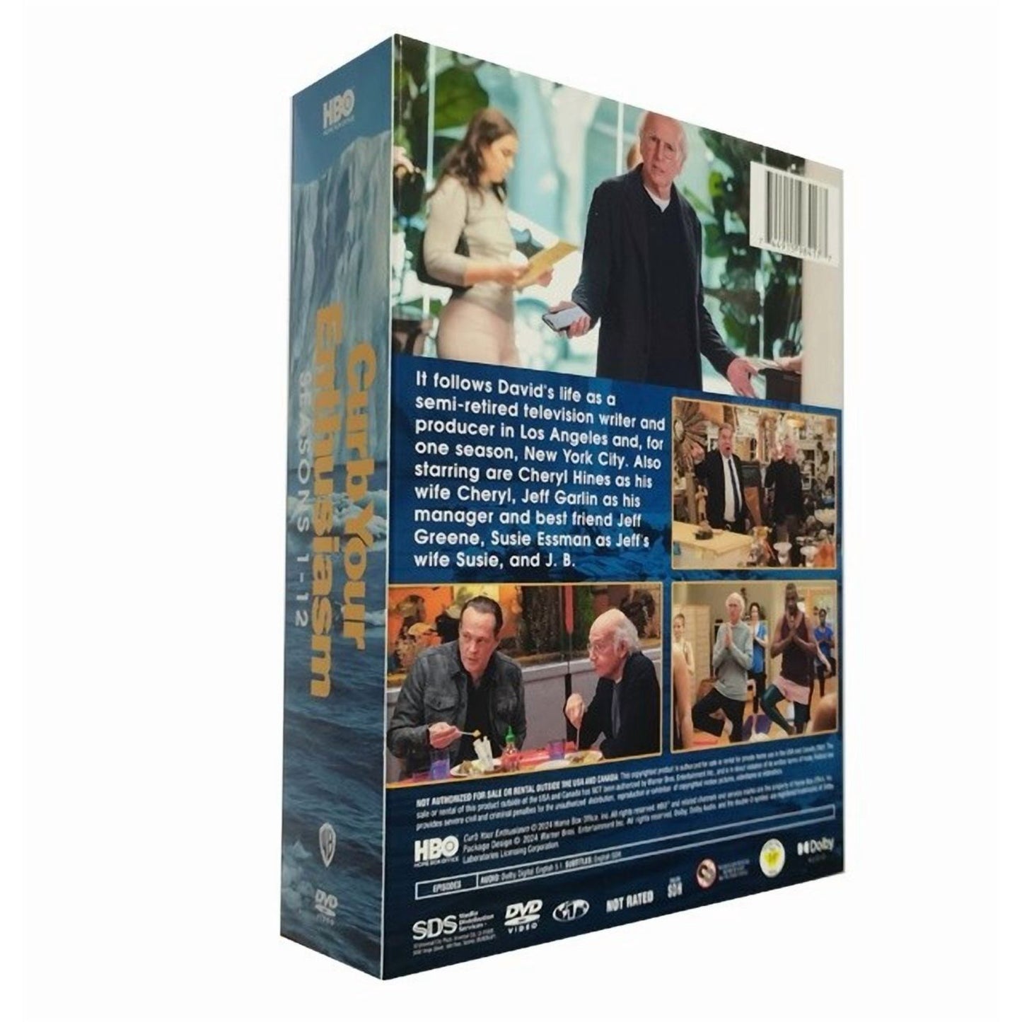 Curb Your Enthusiasm: The Complete Series 1-12 DVD Box Set – Full Comedy Collection