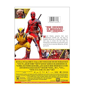 Deadpool & Wolverine DVD | Action & Adventure Movie | Disney Marvel Collection