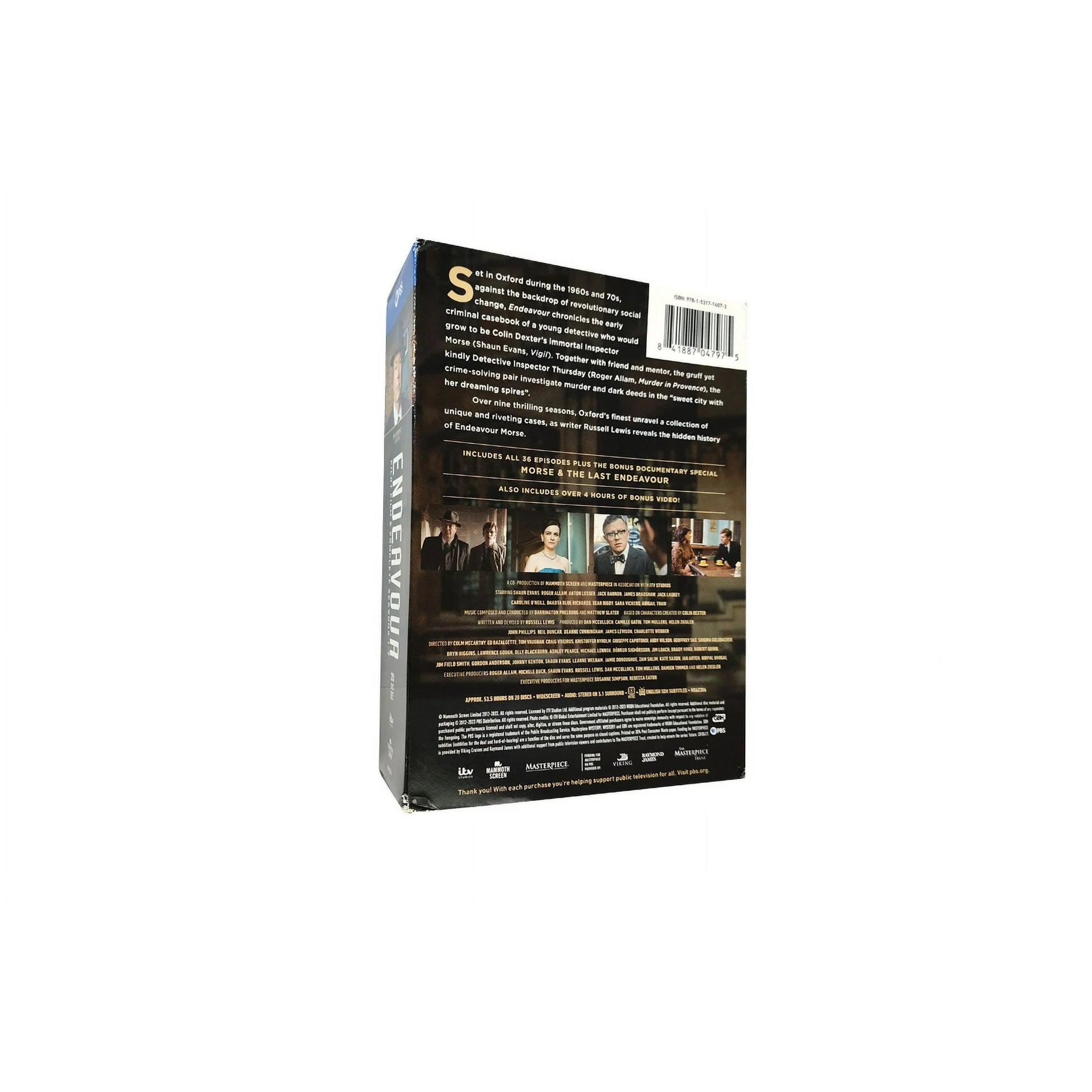 Endeavour: Complete Series 1-9 + Pilot Films (Masterpiece Mystery!) DVD Set | PBS