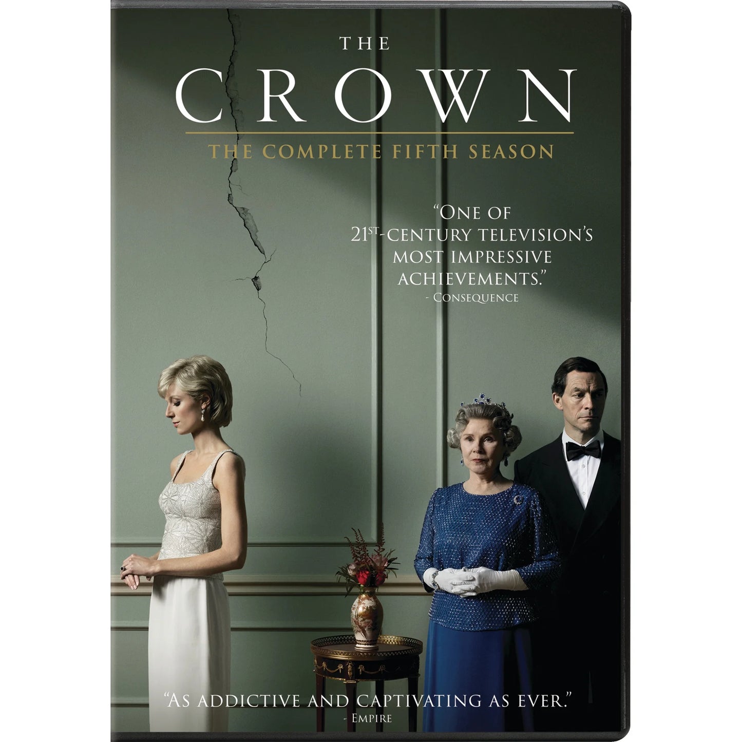 The Crown Complete Series Seasons 1-5 DVD | All Episodes Box Set | Royal Drama