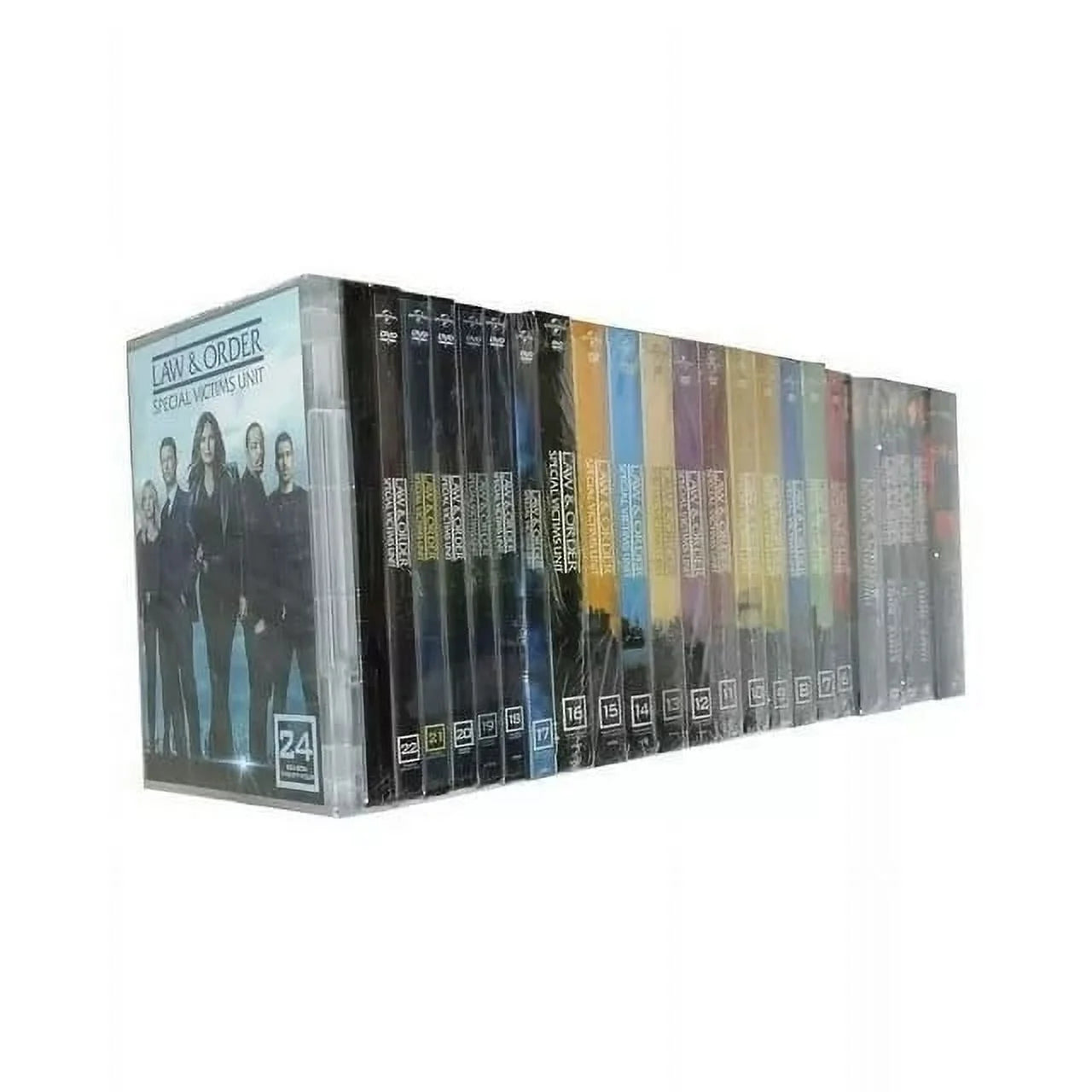 Law and Order SVU Seasons 1-24 DVD Box Set | Complete Series Crime Drama TV Show