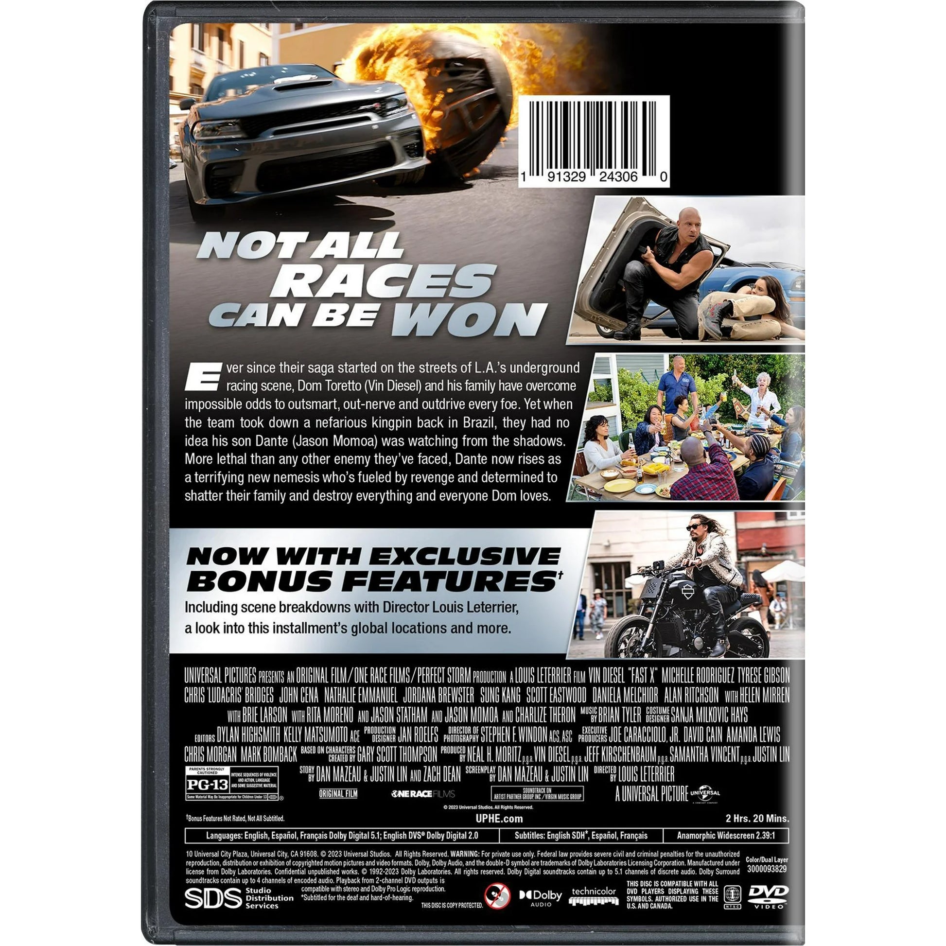 Fast X (2023) DVD | Official Movie Release | High-Speed Action Thriller Film