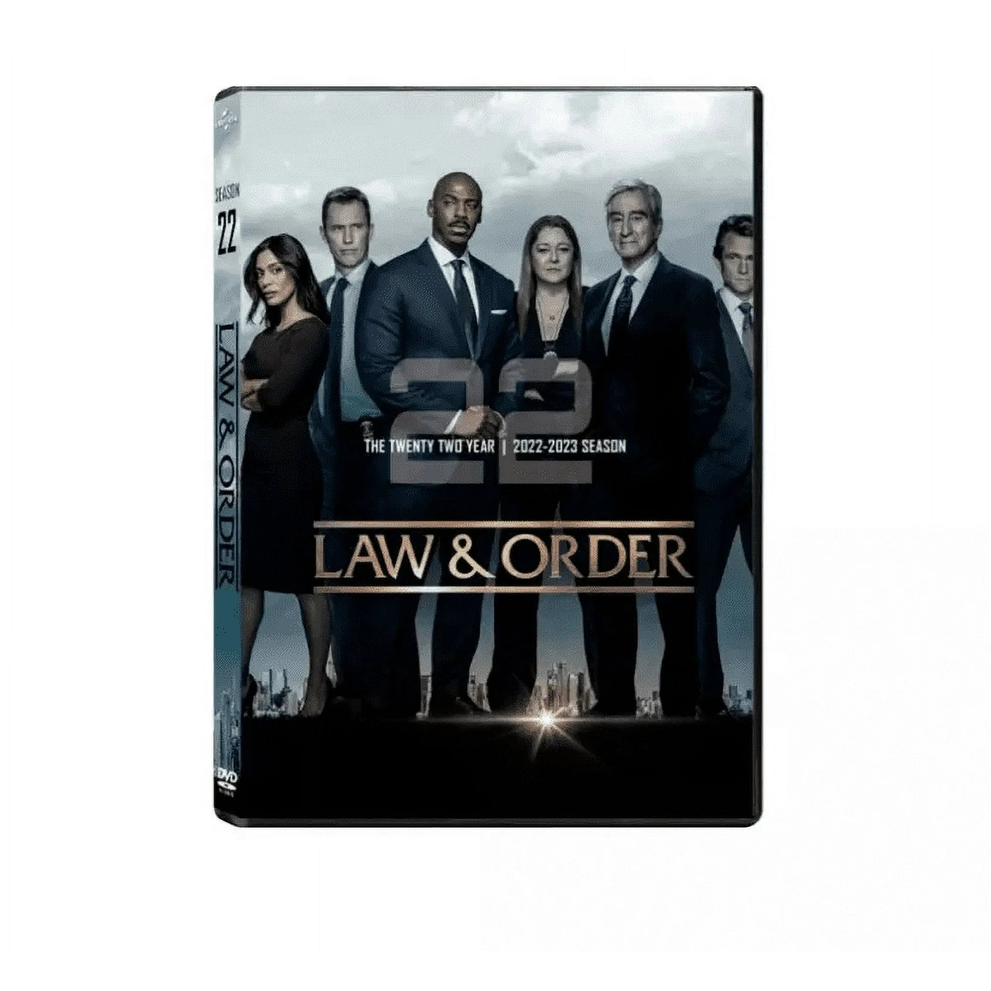 Law and Order Seasons 21 & 22 DVD Set | Complete Crime Drama TV Series Collection