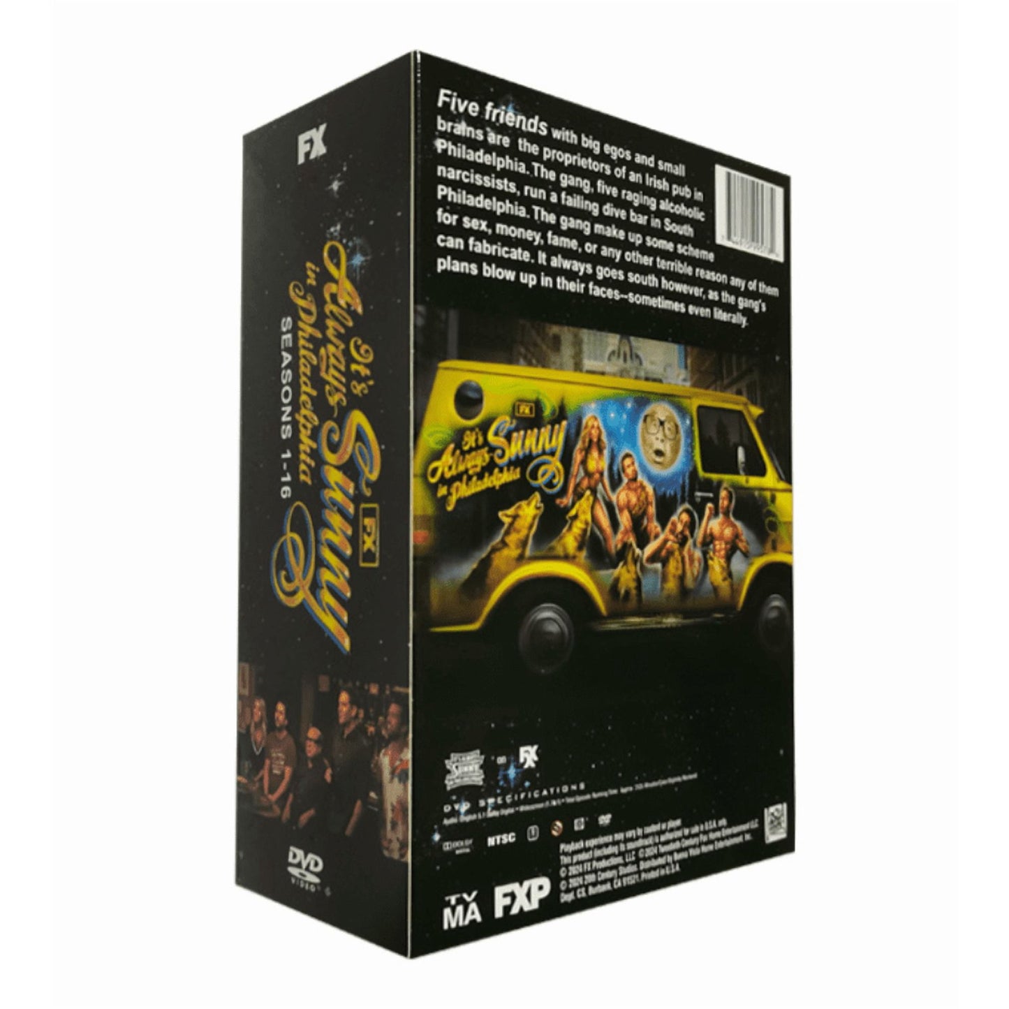 It's Always Sunny in Philadelphia DVD Complete Series Seasons 1-16 Box Set
