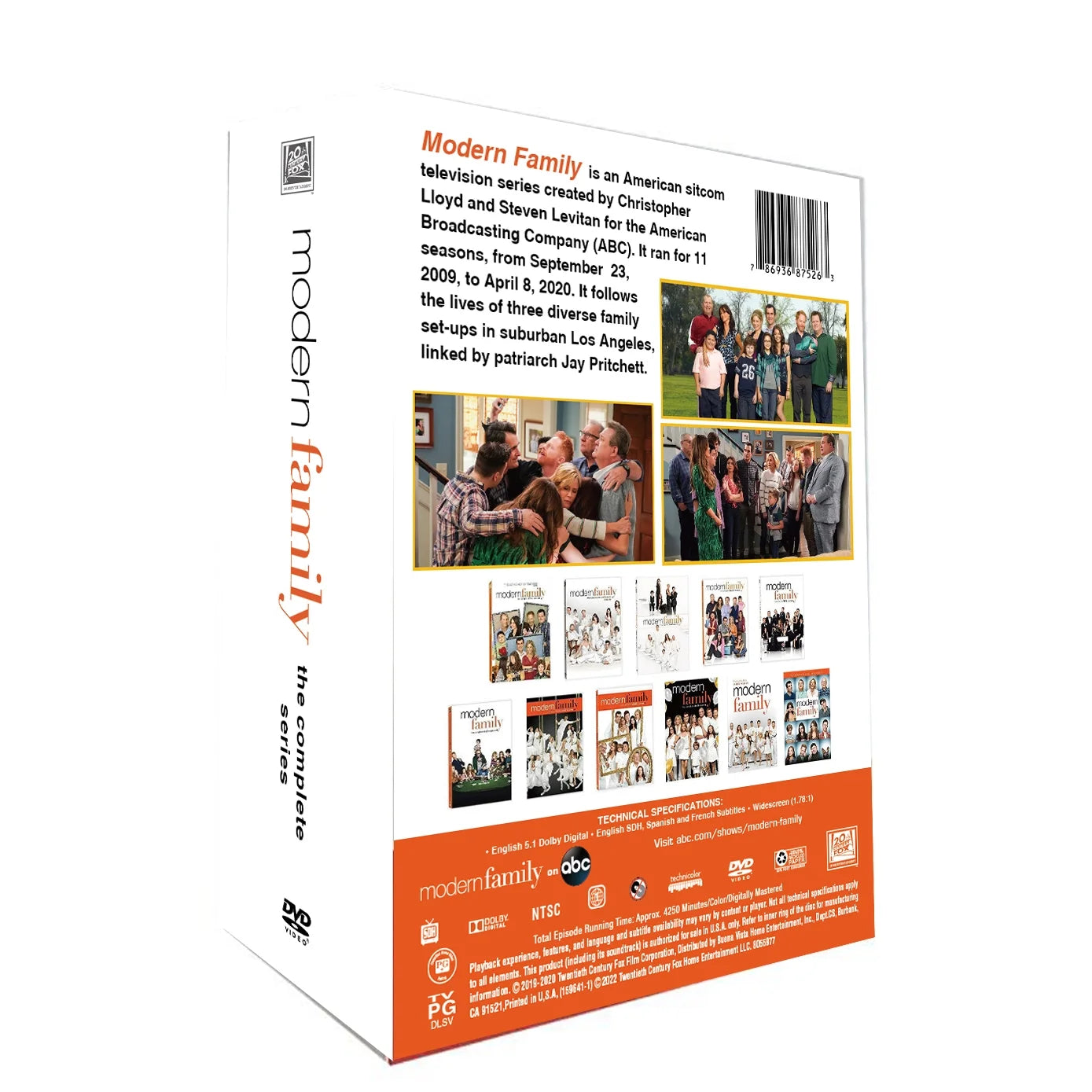 Modern Family Complete Series Seasons 1-11 DVD Box Set – Full TV Collection
