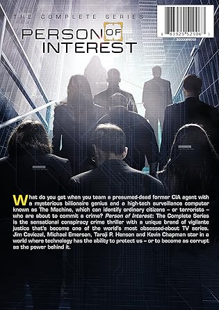 Person of Interest: The Complete Series DVD Box Set | Comedy TV Show Collection