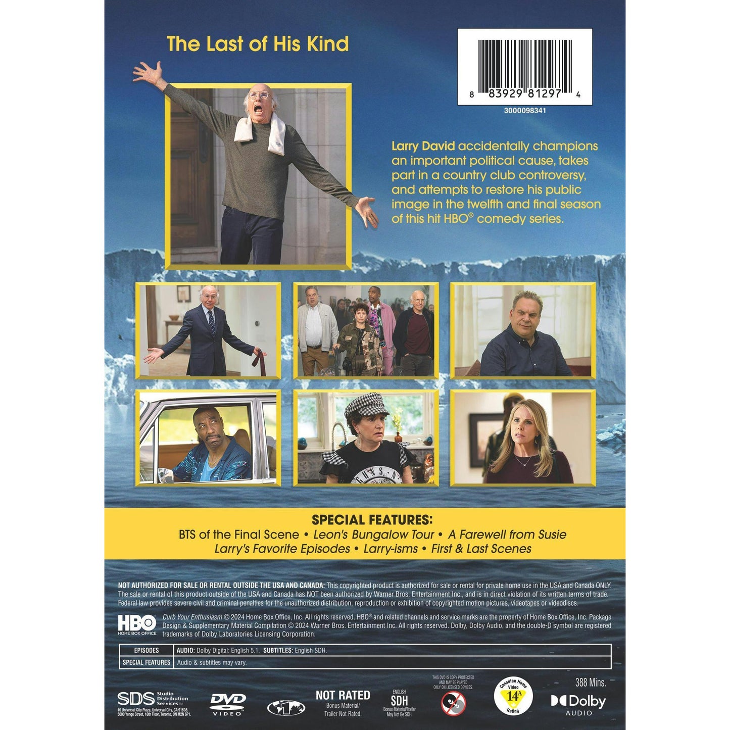 Curb Your Enthusiasm Season 12 DVD – Hilarious Comedy from Larry David’s Hit Show