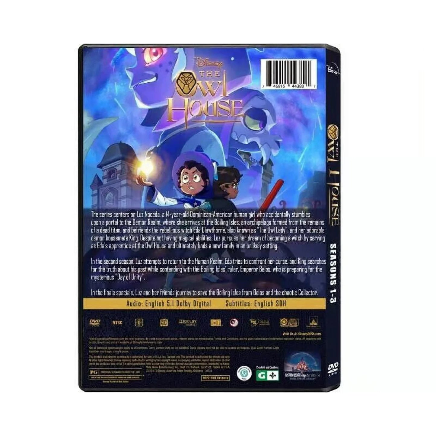 The Owl House Complete Series DVD (Seasons 1-3) | Full Animated TV Show Set