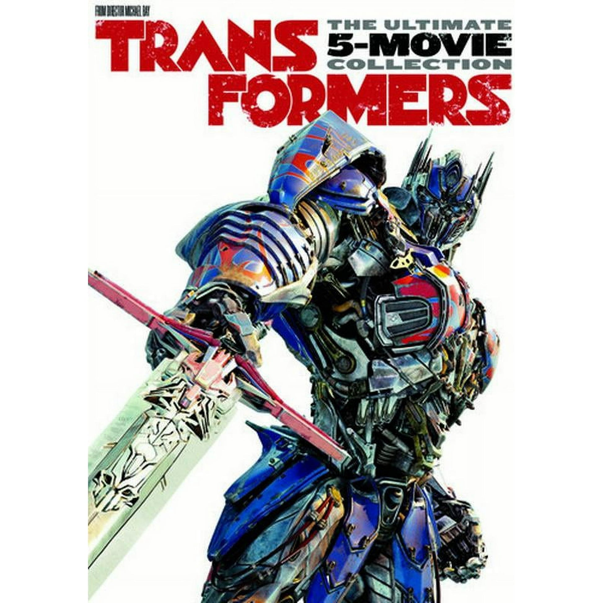 Transformers 5-Movie Collection DVD – Ultimate Action Sci-Fi Film Box Set