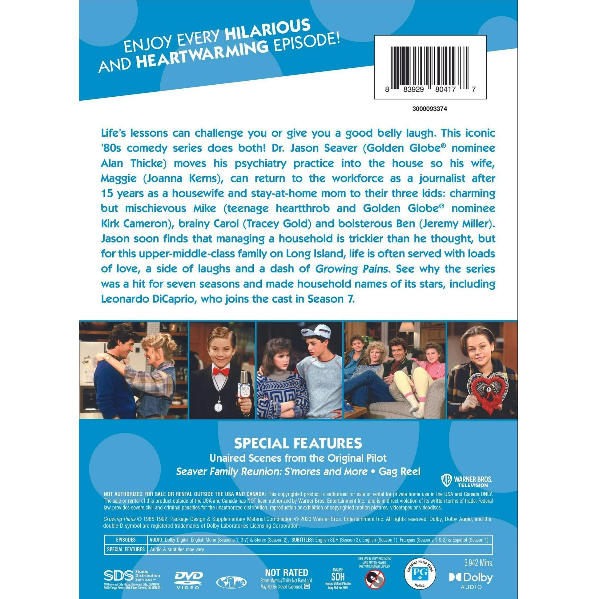 Growing Pains Complete Series DVD – All Seasons Collection, Classic Family Comedy