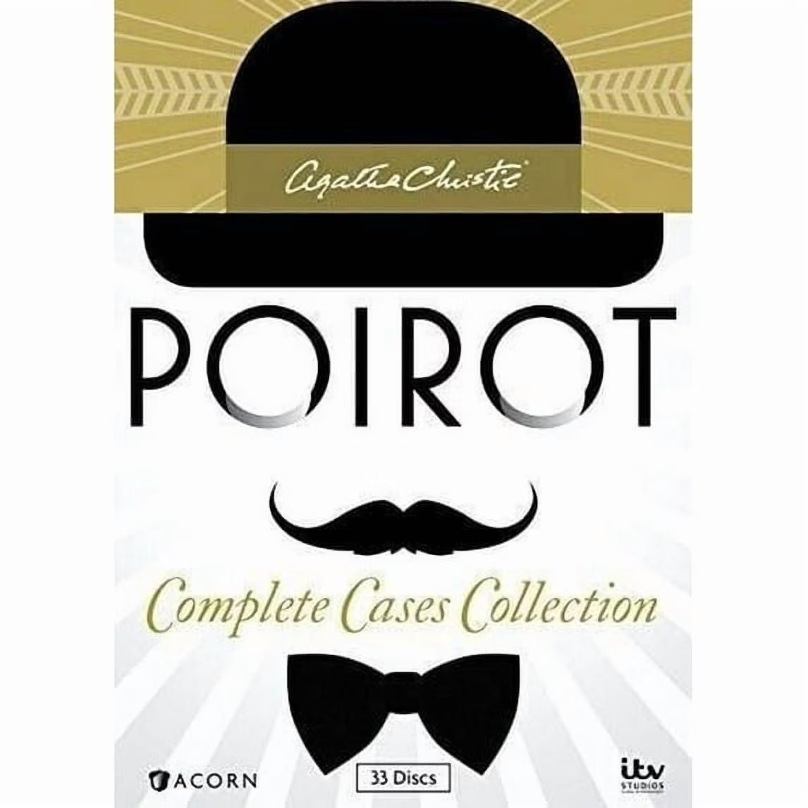 Agatha Christie’s Poirot Complete Collection DVD – Full Mystery Series Set