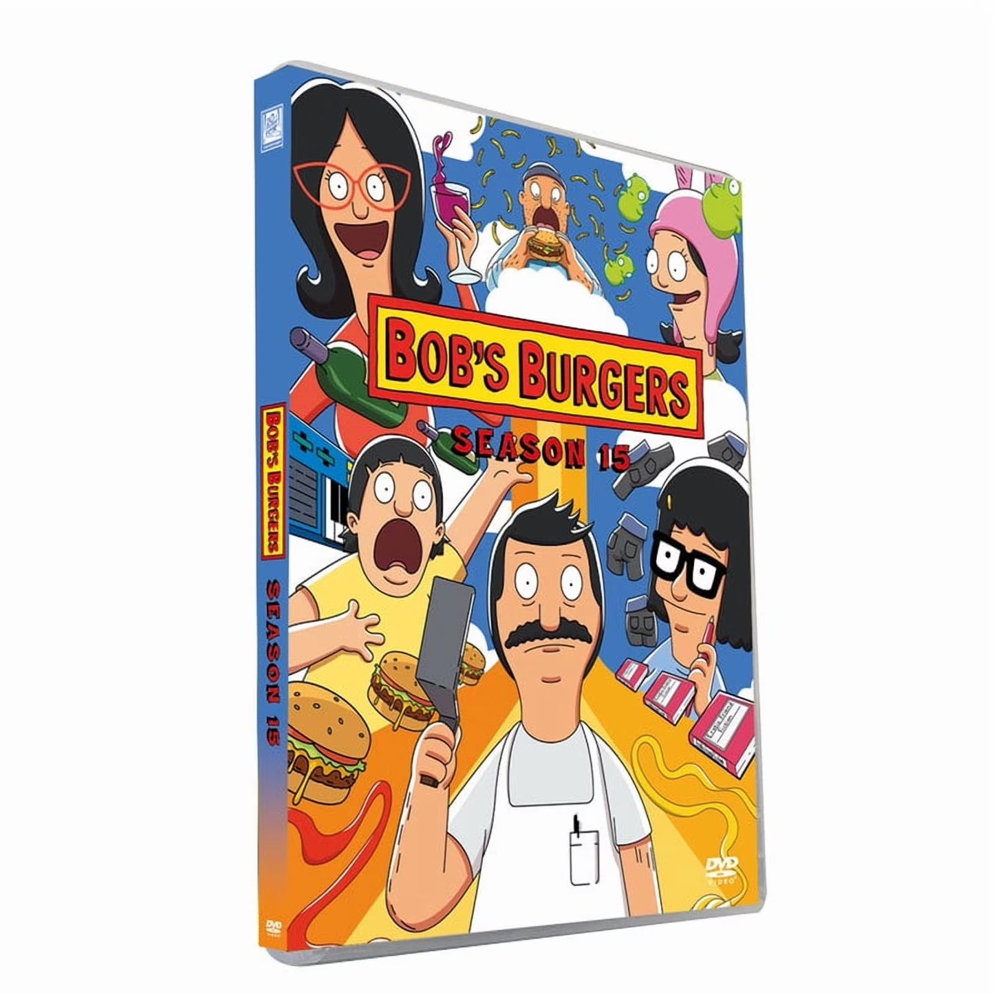 Bob's Burgers Season 15 (DVD) | Hilarious Animated Comedy with the Belcher Family