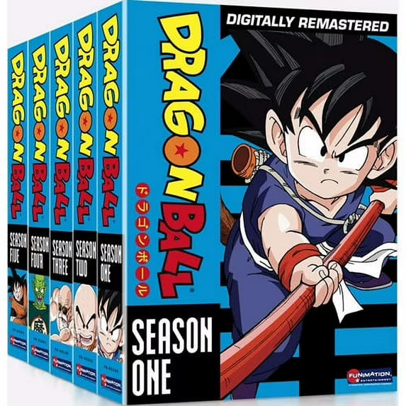 J&G New Dragonball Complete Series Seasons 1-5 DVD 25-Disc Box Set – Anime