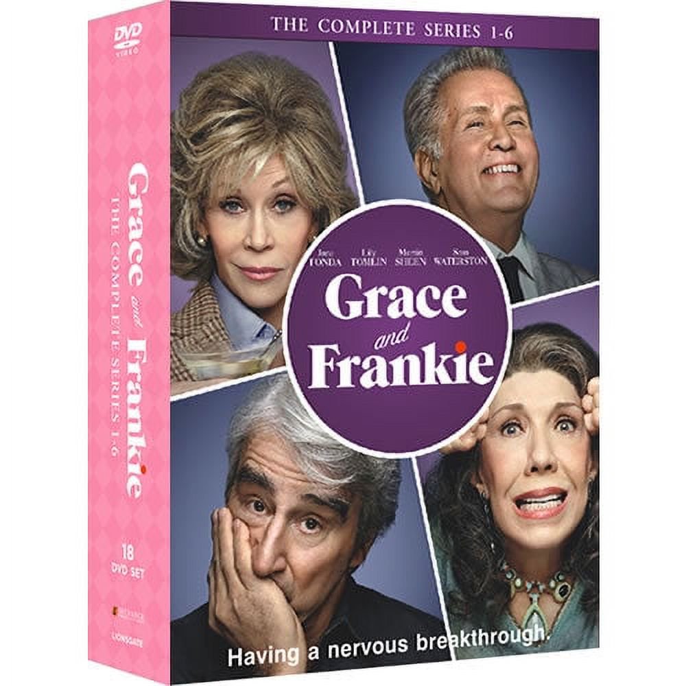 Grace and Frankie Complete Series DVD – Seasons 1-6 Full Comedy Drama Collection