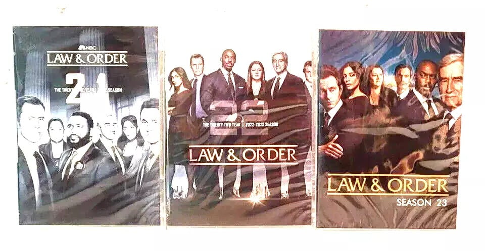 Law & Order Seasons 21-23 (DVD) | Latest Episodes Crime Drama Collection