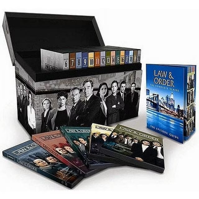 Law & Order: The Complete Collection Seasons 1-20 (DVD) | Full Crime Drama Set