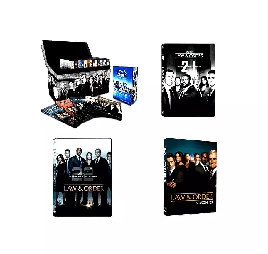Law & Order: The Complete Collection Seasons 1-23 (DVD) | Full Crime Drama Set