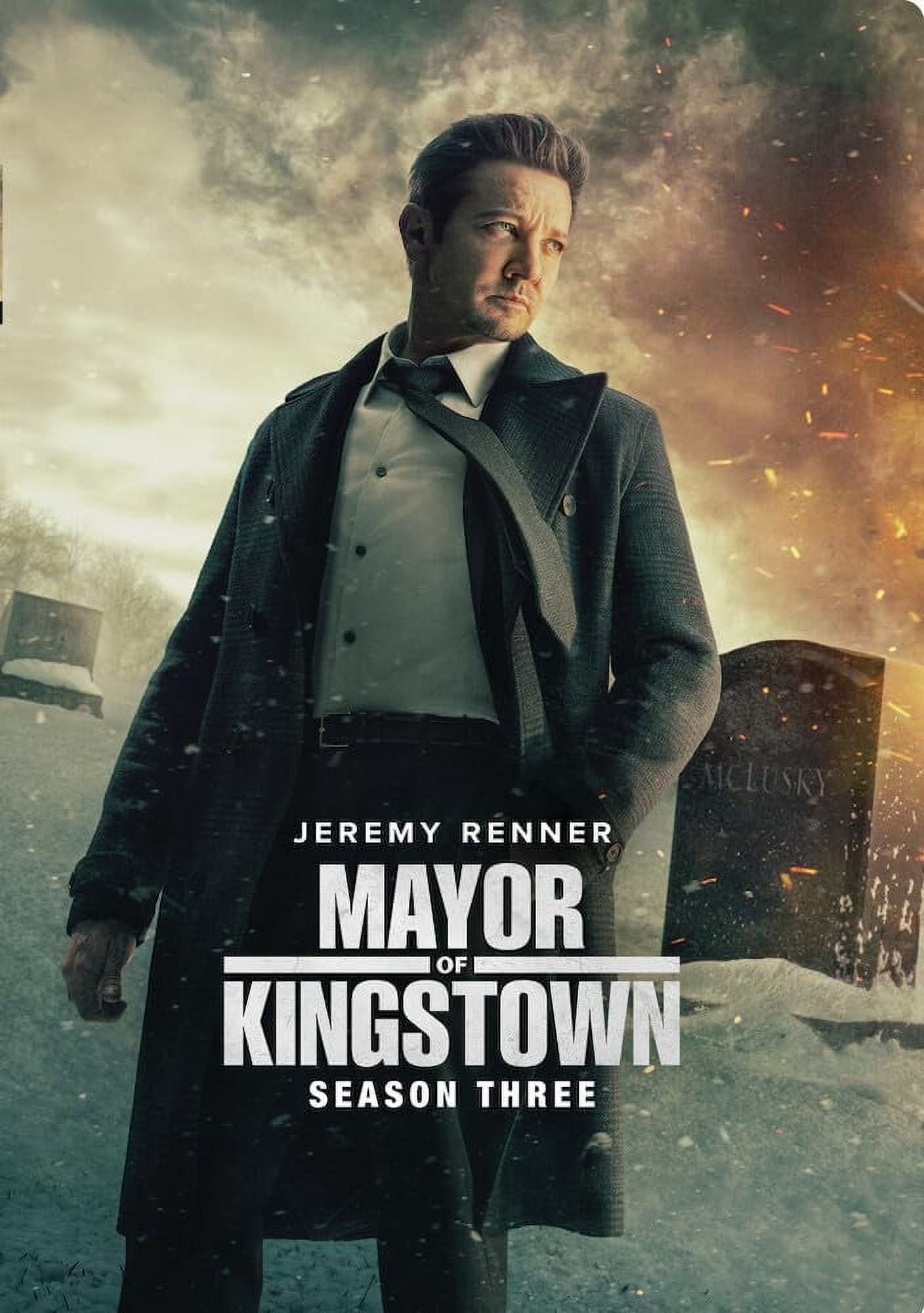 Mayor of Kingstown Season 3 DVD | Complete Viacom Drama Series Box Set (Region 1)