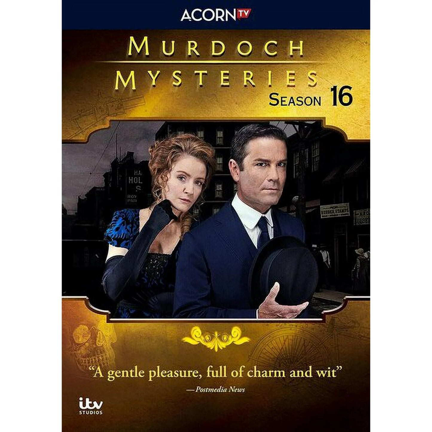 Murdoch Mysteries Complete Series Seasons 1-16 + Movies DVD Box Set New
