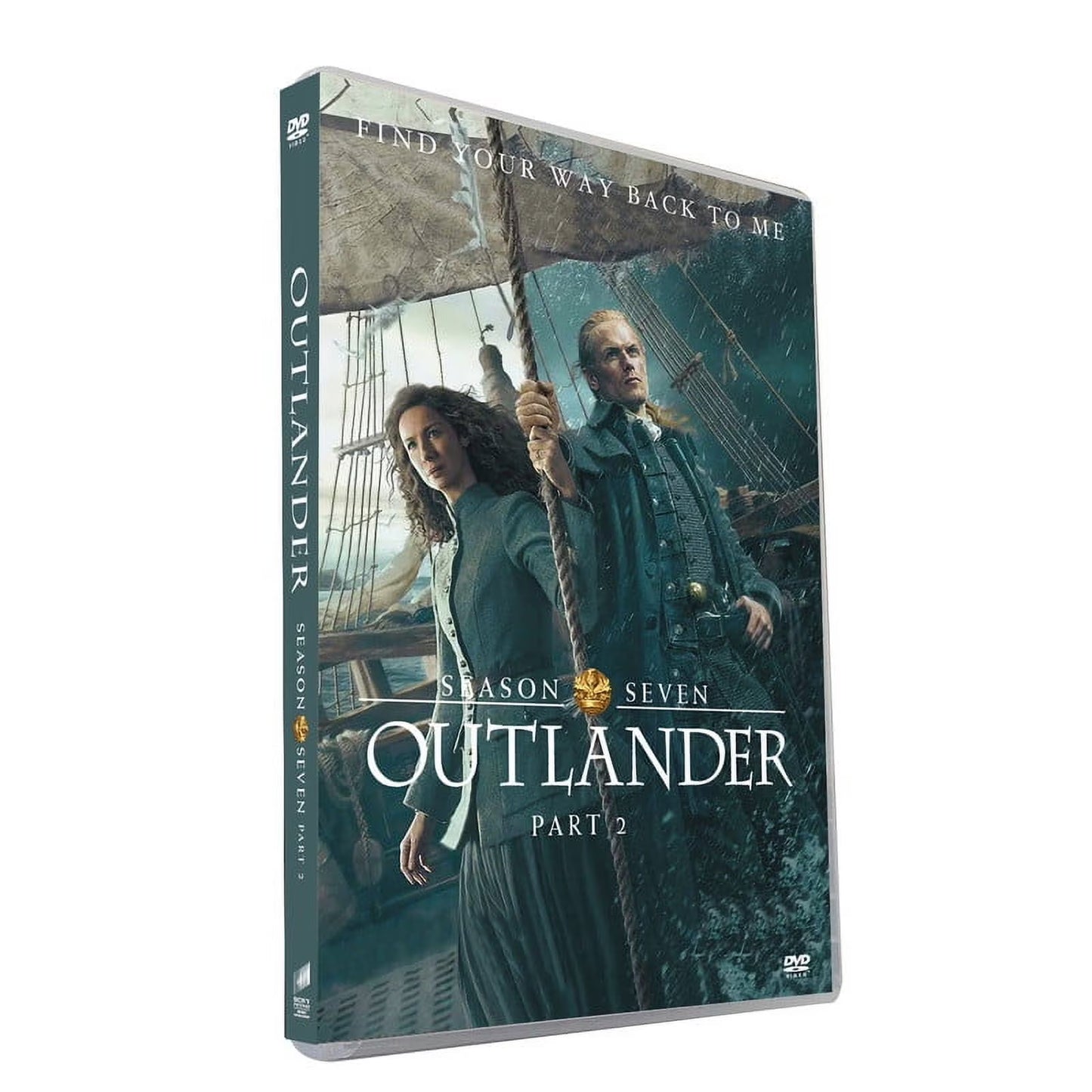 Outlander Season 7 Part 2 DVD | Historical Romance Drama Series Collection