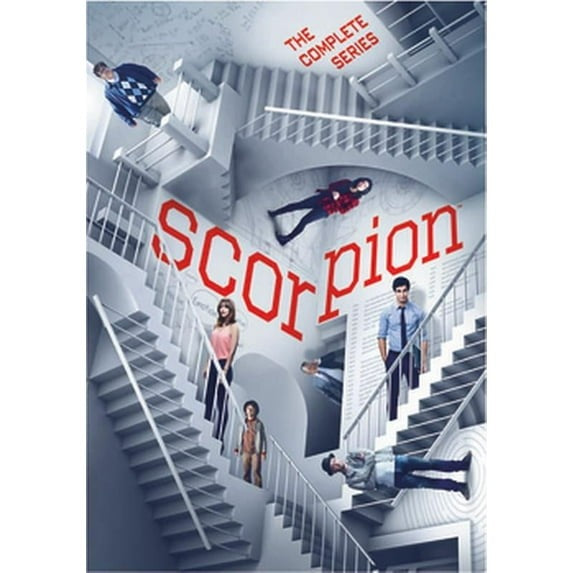 Scorpion: The Complete Series DVD – All Seasons, Action Drama TV Collection