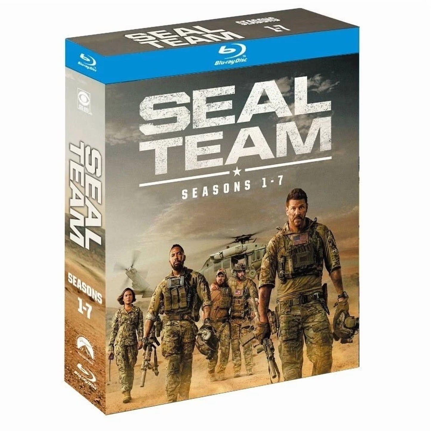 SEAL Team Complete Series Blu-ray | Seasons 1-7 Full Military Drama Collection