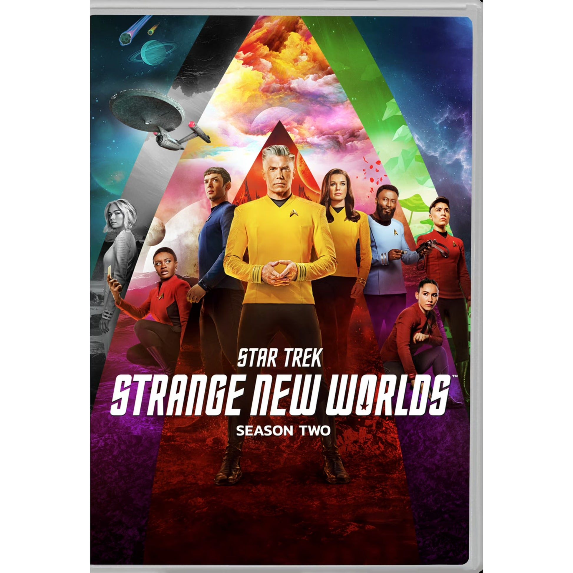 Star Trek Strange New Worlds Season 2 DVD – Region 1, Sci-Fi Adventure Series